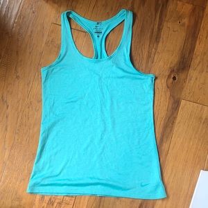 Teal Nike Athletic Tank Top